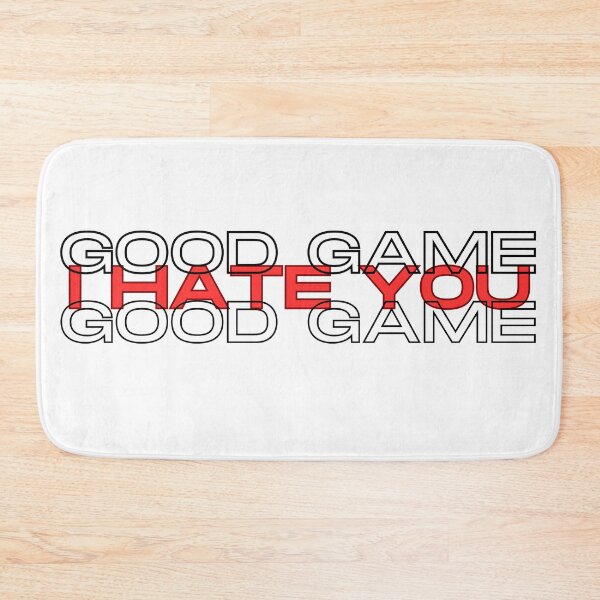 Item preview, good game I hate you designed and sold by kestey.