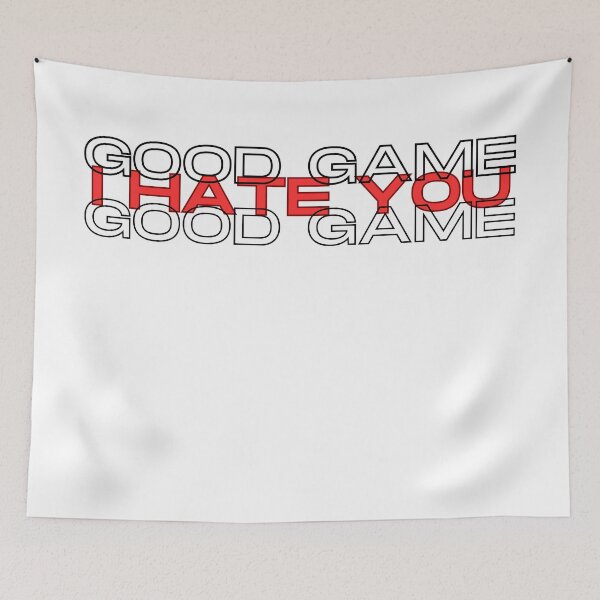 Item preview, good game I hate you designed and sold by kestey.