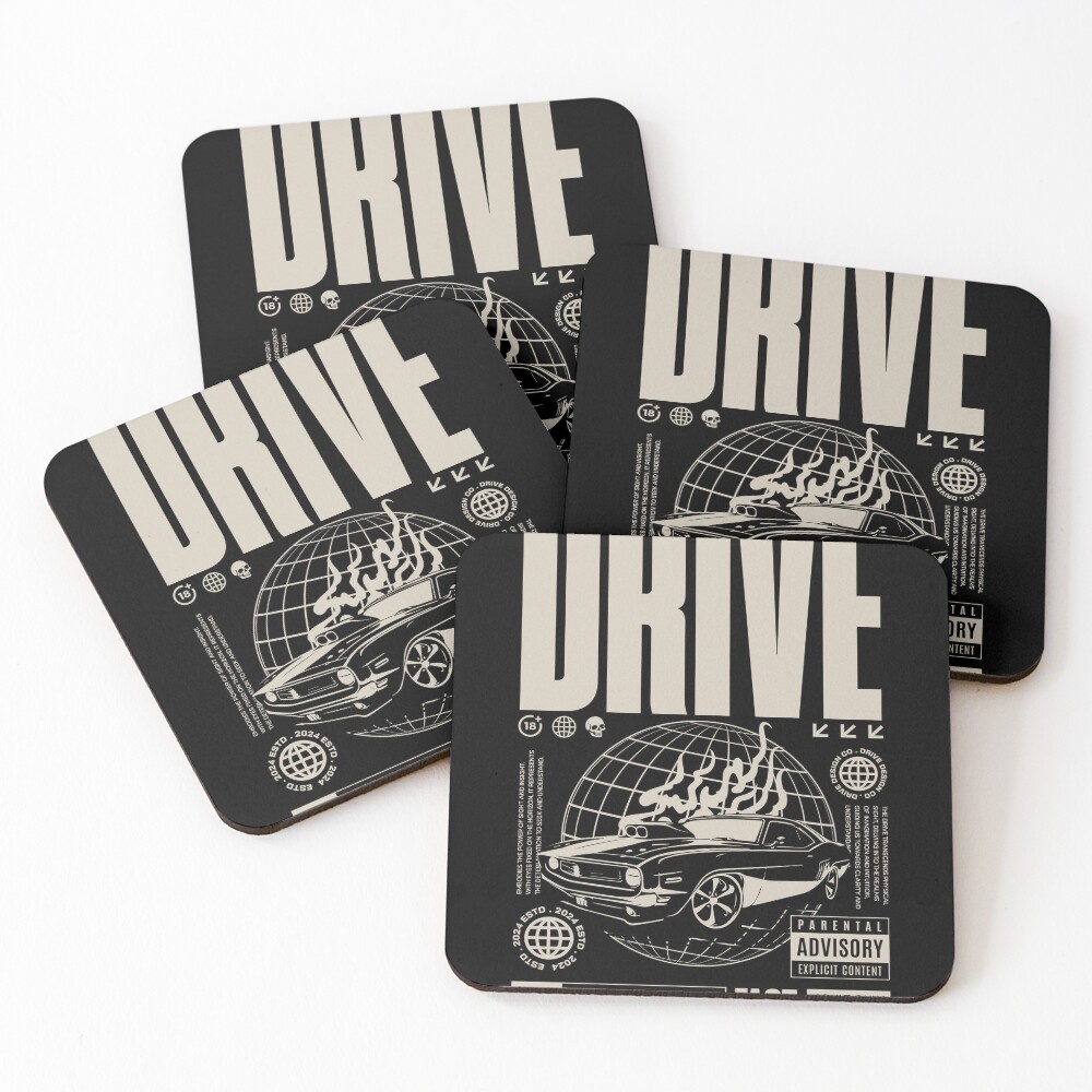 Item preview, Coasters (Set of 4) designed and sold by Rendom101.