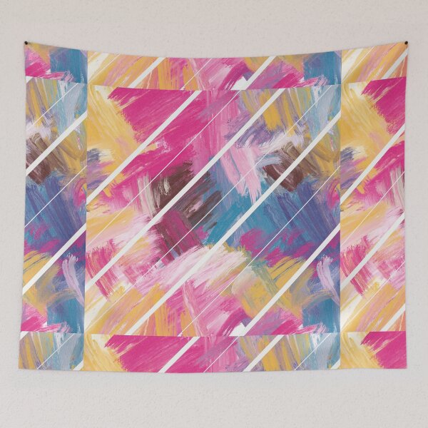 Item preview, multicolor pattern designed and sold by ZibaCentralShop.