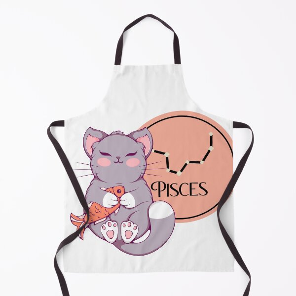 Item preview, Cat as Zodiac Sign - Pisces designed and sold by Ink-Lust.