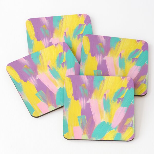 Item preview, Pastel Bold Brushstrokes designed and sold by Daydreamer Alley.