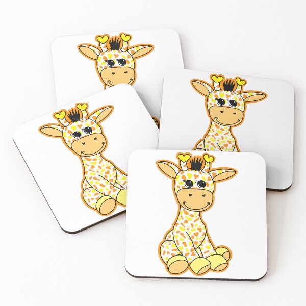 Item preview, Cute Maverique Pride Flag Giraffe Orange Yellow White designed and sold by JoyfulJen.