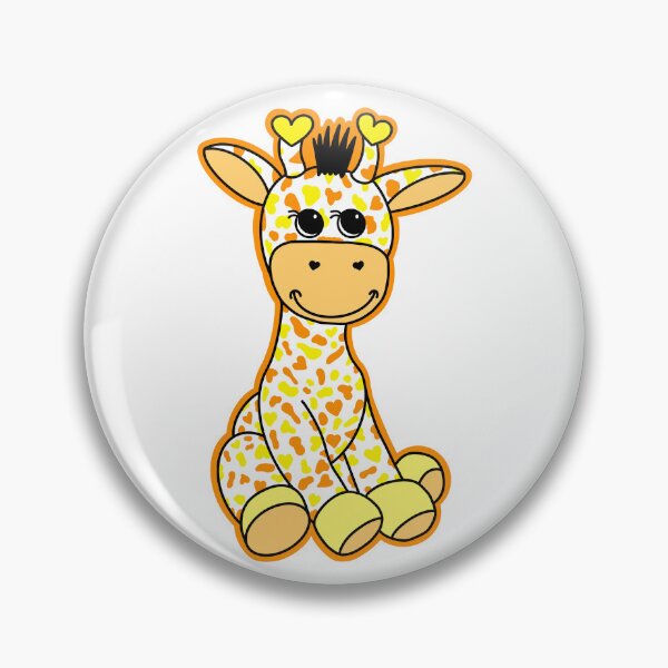 Item preview, Cute Maverique Pride Flag Giraffe Orange Yellow White designed and sold by JoyfulJen.