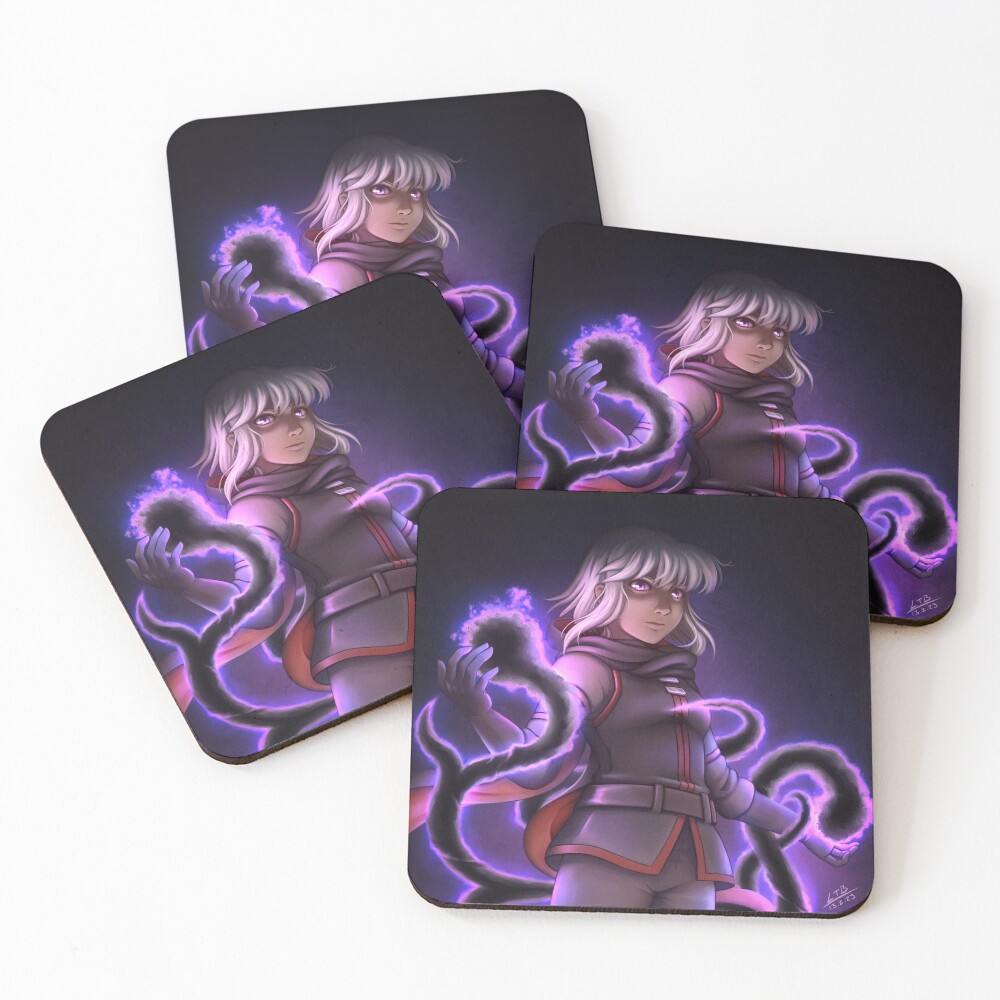 Item preview, Coasters (Set of 4) designed and sold by WhiteCatShop.
