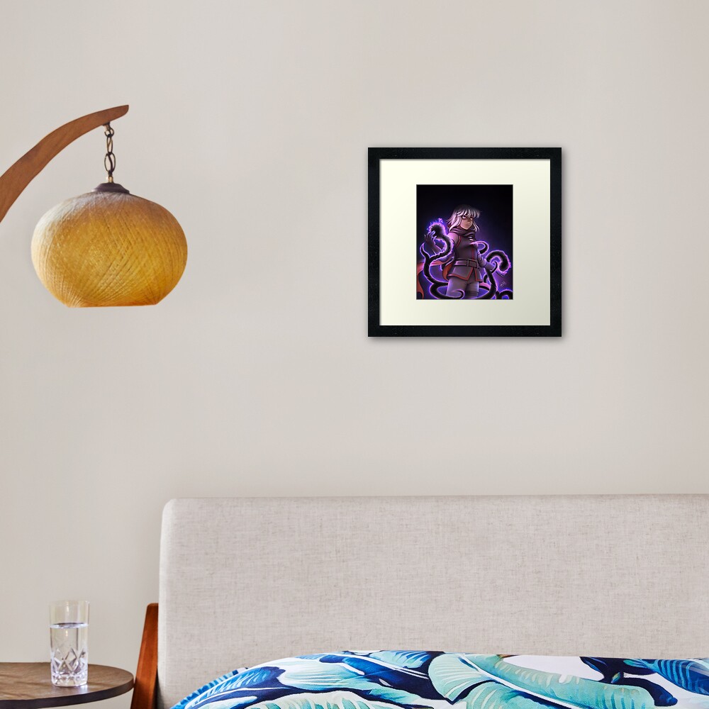 Item preview, Framed Art Print designed and sold by WhiteCatShop.
