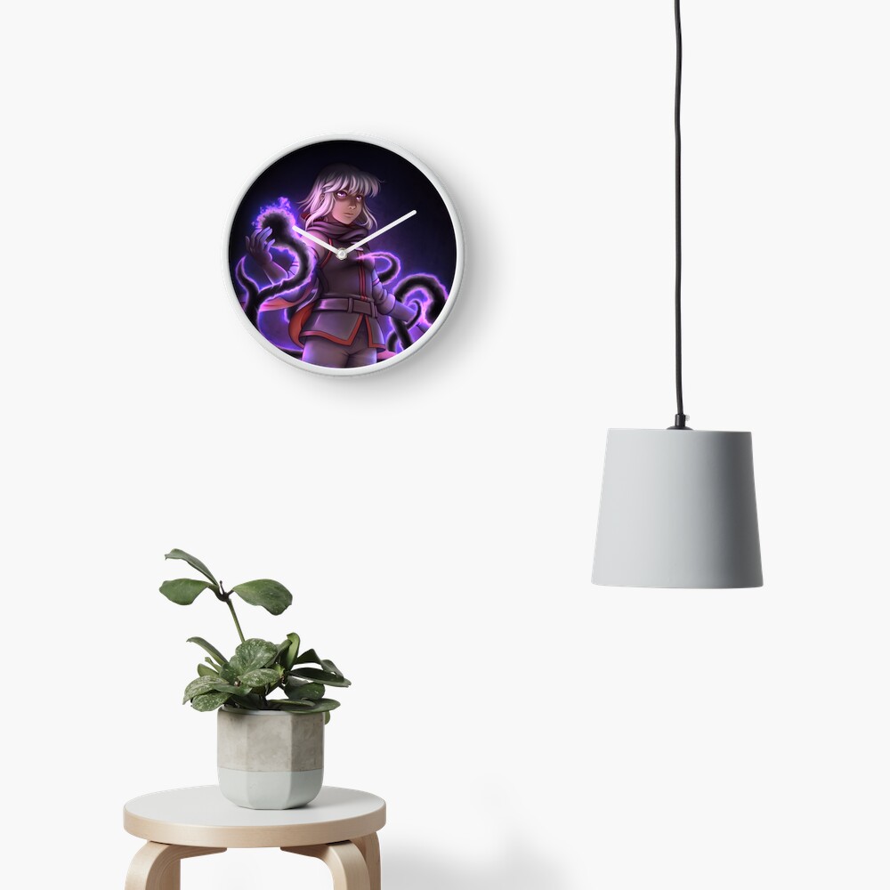 Item preview, Clock designed and sold by WhiteCatShop.