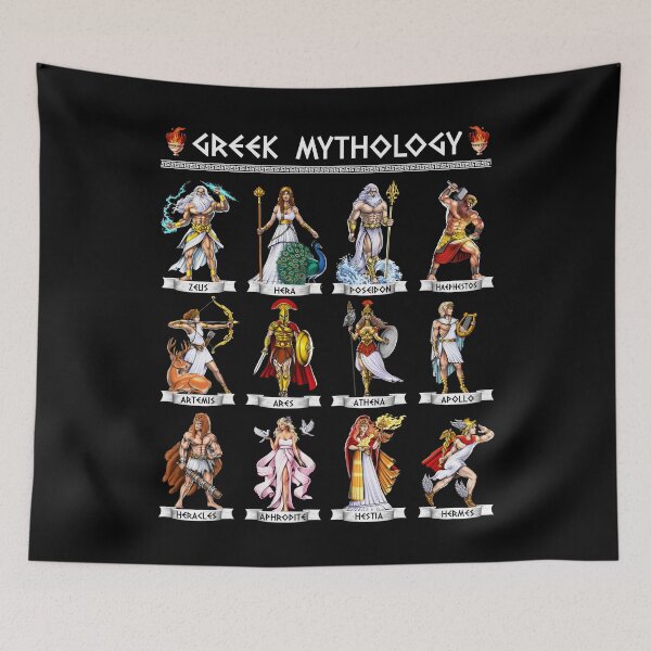 Item preview, Greek Mythology Gods designed and sold by underheaven.