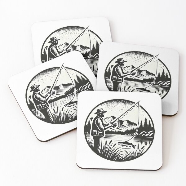 Item preview, Fisherman in the woods designed and sold by Easy-Livin.