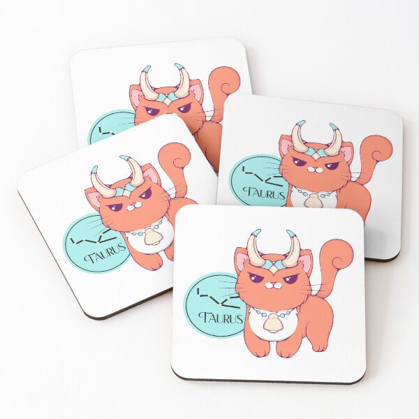 Item preview, Cat as Zodiac Sign - Taurus designed and sold by Ink-Lust.