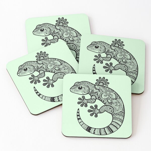 Item preview, Mandala Lizard Vector Art designed and sold by AnalajiaDesigns.