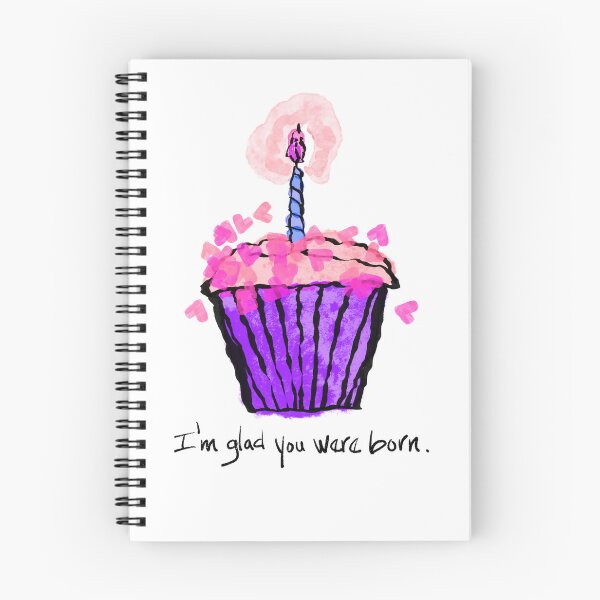 Item preview, I’m Glad You Were Born - Purple designed and sold by kimmileskim.