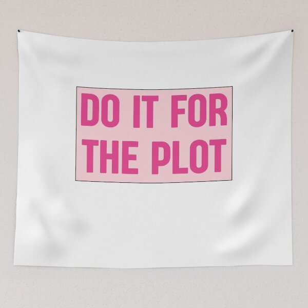 Item preview, Do It For The Plot READING quotes LOVER designed and sold by Manara  -Art.
