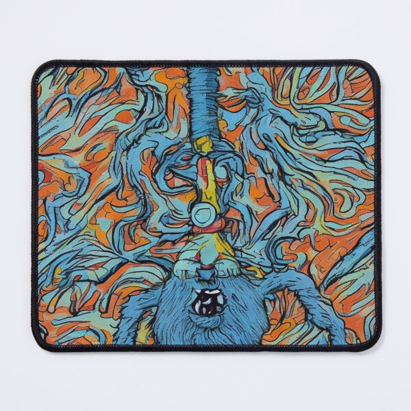 Item preview, Psychedelic Blue Monster	 designed and sold by niuroibaconopi.