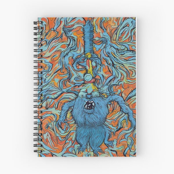 Item preview, Psychedelic Blue Monster	 designed and sold by niuroibaconopi.