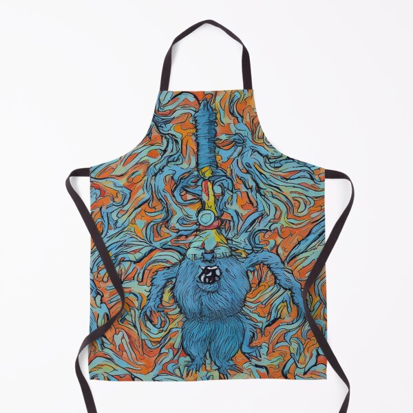 Item preview, Psychedelic Blue Monster designed and sold by niuroibaconopi.