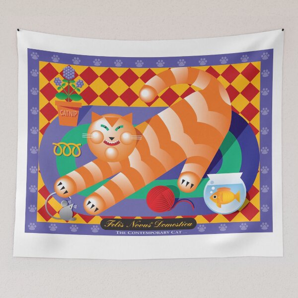 Item preview, Felis Novus Domestica... The Contemporary Cat designed and sold by Hugh Whyte.