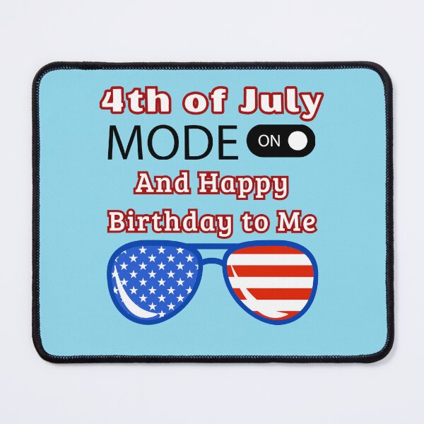 Item preview, Happy 4th of July and happy birthday to me designed and sold by AnyMar2023.