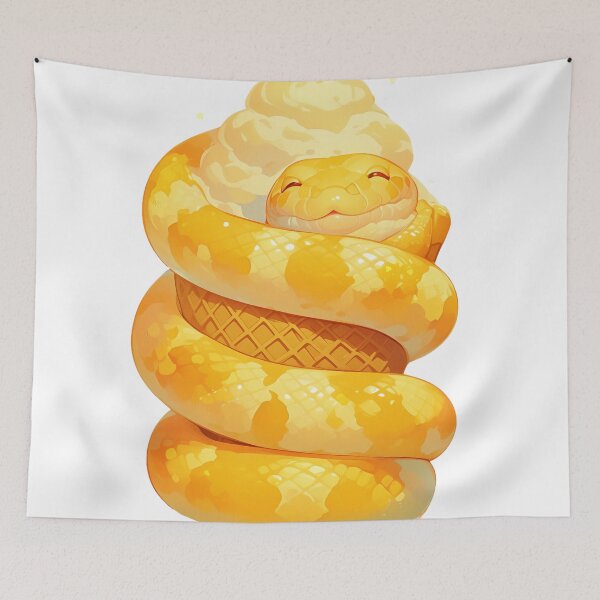 Item preview, Yellow pet cobra designed and sold by Nowshin Tasnim.
