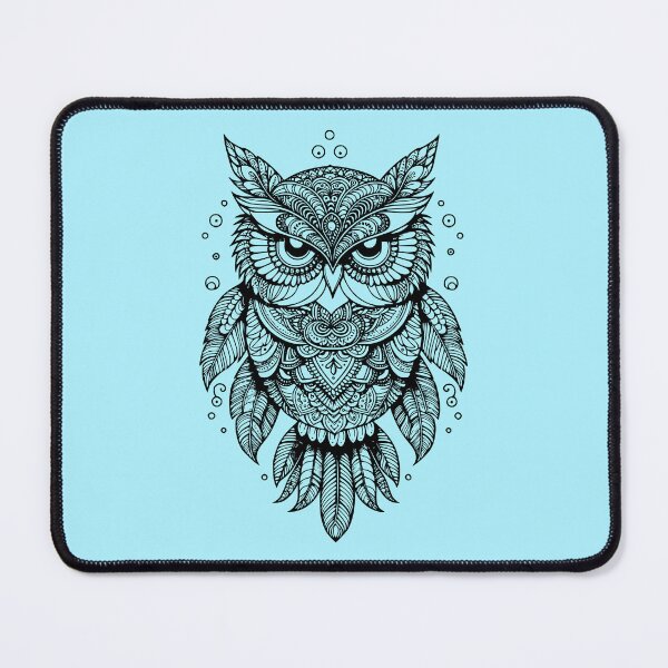 Item preview, Owl Mandala Vector Art designed and sold by AnalajiaDesigns.