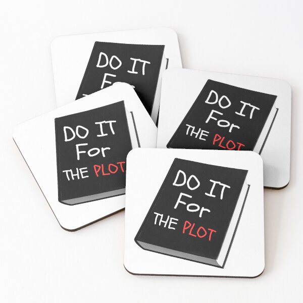 Item preview,   Do It For The Plot READING quotes LOVER designed and sold by Manara  -Art.