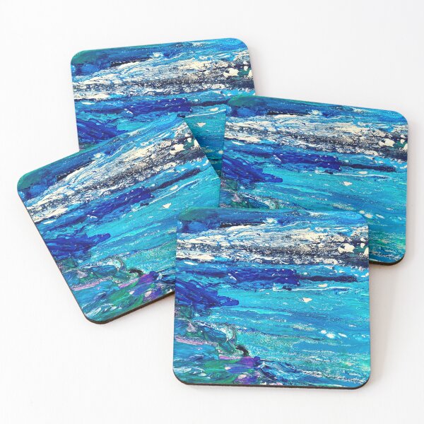 Item preview, Acrylic pour - Abyssal Melody designed and sold by Highlandkings.