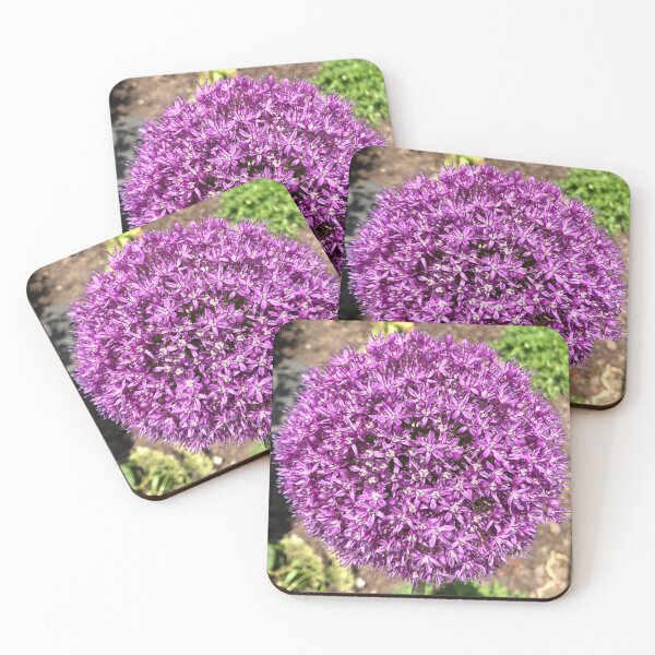 Item preview, Purple flower ( Allium ) designed and sold by Bunchable.