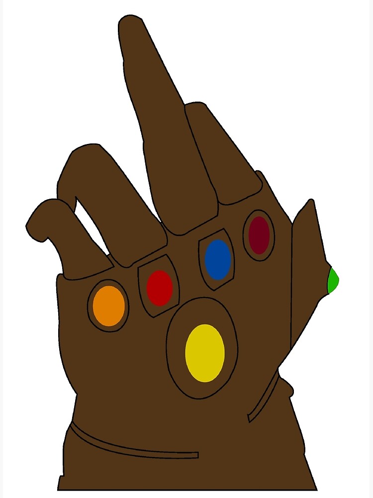 "Infinity Gauntlet" Art Print by LuMoon33 | Redbubble