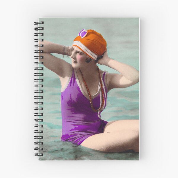 Item preview, 1920s Flapper at the Beach designed and sold by historicimage.