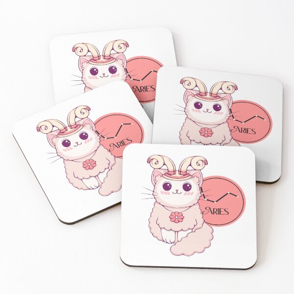 Item preview, Cat as Zodiac Sign - Aries designed and sold by Ink-Lust.