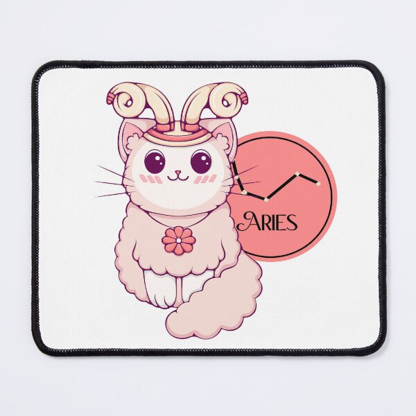 Item preview, Cat as Zodiac Sign - Aries designed and sold by Ink-Lust.