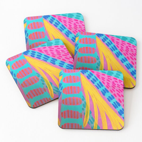 Item preview, abstract colors handmade illustration designed and sold by LuzRiveraC.