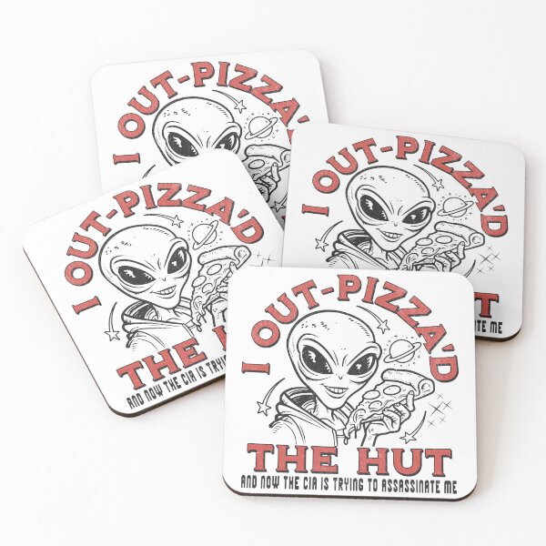 Item preview, I Out Pizza'd The Hut Alien Pizza designed and sold by Beanster-nl.