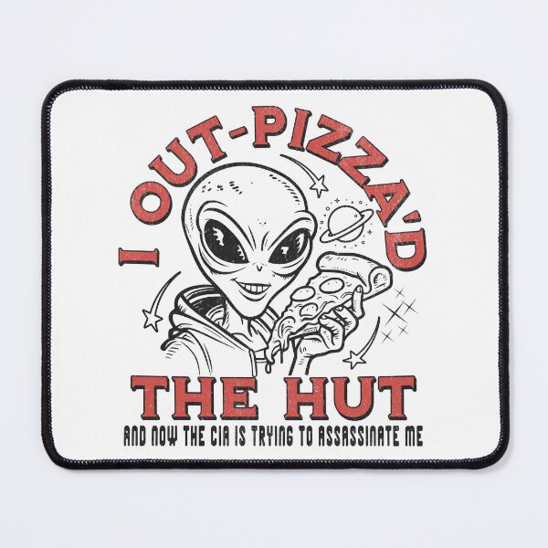 Item preview, I Out Pizza'd The Hut Alien Pizza designed and sold by Beanster-nl.