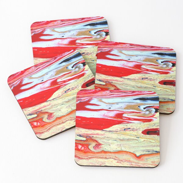 Item preview, Acrylic Pour - Inferno Waves designed and sold by Highlandkings.