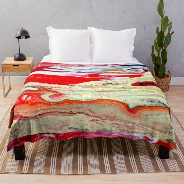Item preview, Acrylic Pour - Inferno Waves designed and sold by Highlandkings.
