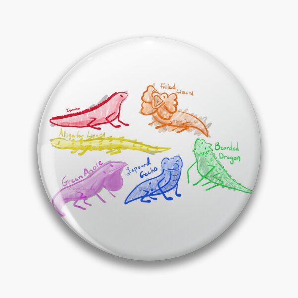 Item preview, Silly Little Lizards (art study) designed and sold by SkittyDoingArt.