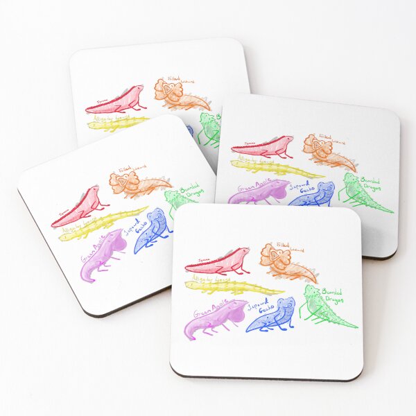 Item preview, Silly Little Lizards (art study) designed and sold by SkittyDoingArt.
