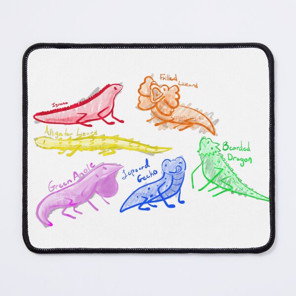 Item preview, Silly Little Lizards (art study) designed and sold by SkittyDoingArt.