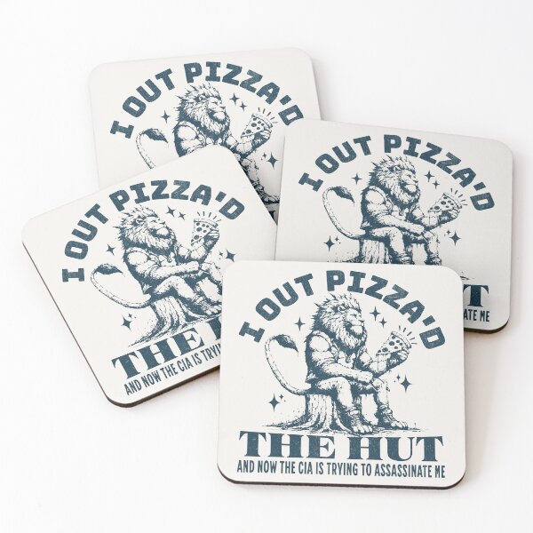 Item preview, I Out Pizza'd The Hut Pizza - Lion designed and sold by Beanster-nl.