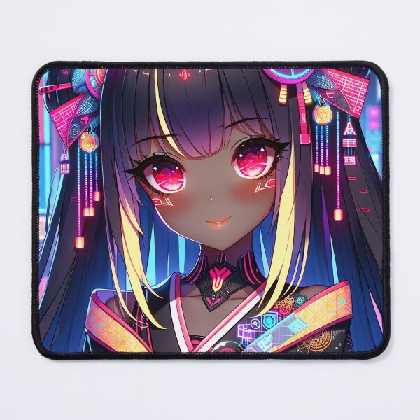 Item preview, Cyberpunk Maiko designed and sold by The Journey Ain't Mid.