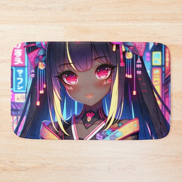 Item preview, Cyberpunk Maiko designed and sold by The Journey Ain't Mid.