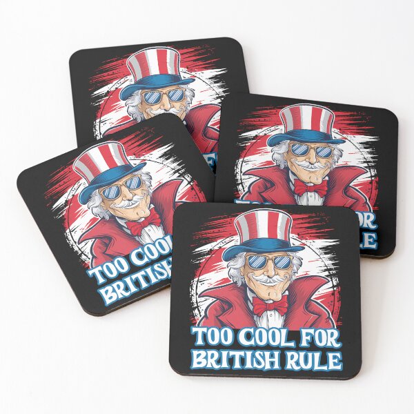 Item preview, Too Cool for British Rule designed and sold by CALIMASHIRTS.