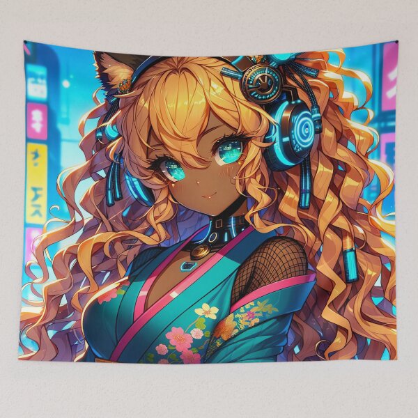 Item preview, Gyaru Kitsune designed and sold by The Journey Ain't Mid.
