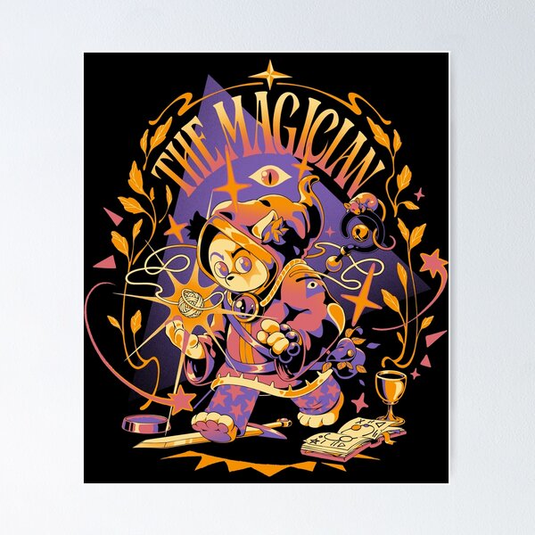 Item preview, The Magician designed and sold by Ilustrata®.