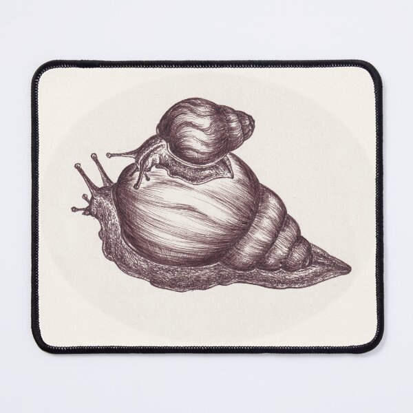 Item preview, Big land snail with little one on his shell designed and sold by Trin4ever.