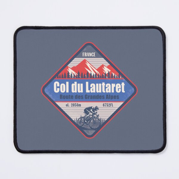 Item preview, Col du Lautaret France Cycling Mountain Design designed and sold by CynthiaGraphics.
