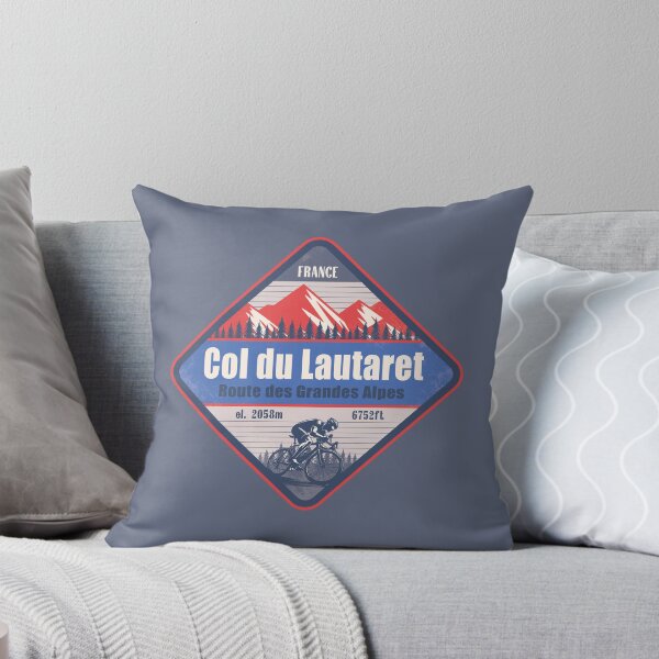 Aperçu de l'œuvre Col du Lautaret France Cyclisme Mountain Design créée et vendue par CynthiaGraphics.