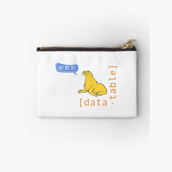 Item preview, Data.table sea lion saying R designed and sold by kbodwin.