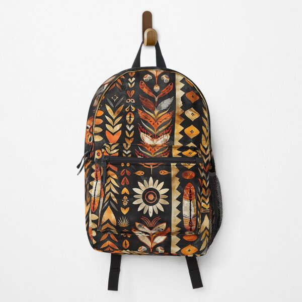 Item preview, Tribal feather ethnic pattern designed and sold by ArtStyleAlice.